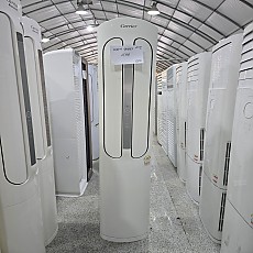 0046번 캐리어 인버터 스탠드 에어컨 16평 21년