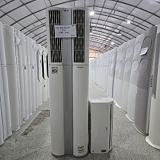 0048번 LG 듀얼 인버터 투인원 에어컨 17평 6평 18년