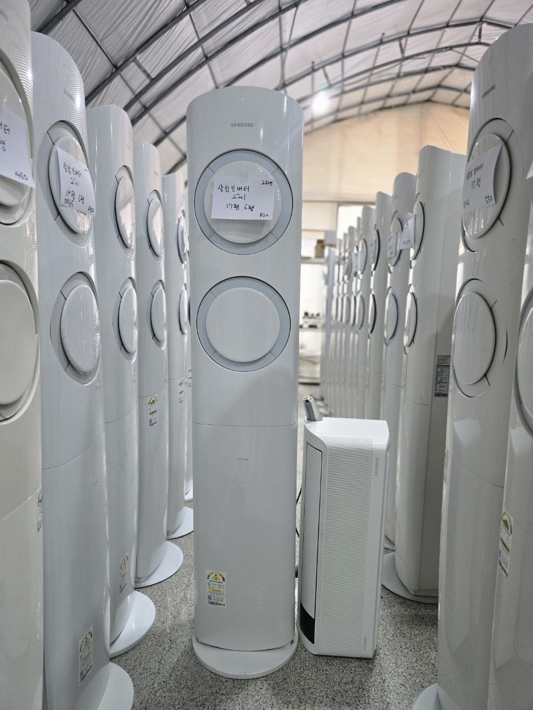 0152번 삼성 인버터 투인원 에어컨 17평 6평 22년