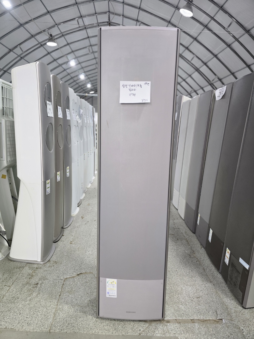 0154번 삼성 인버터 무풍 갤러리 스탠드 에어컨 19평 19년