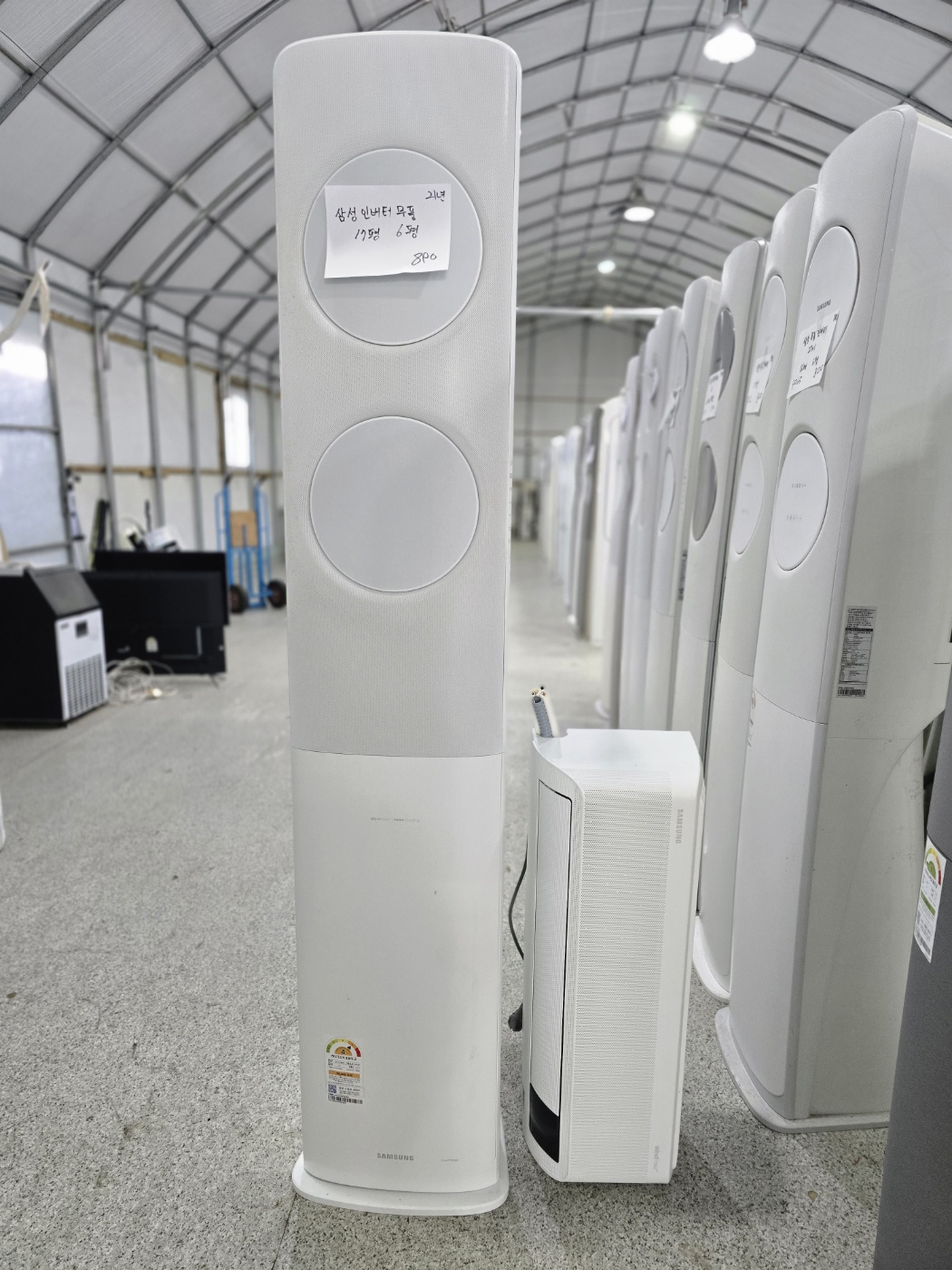 0155번 삼성 인버터 무풍 투인원 에어컨 17평 6평 21년